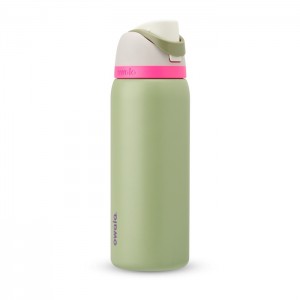 Owala FreeSip 32oz Stainless Steel Water Bottle Green USA | CH3-58205