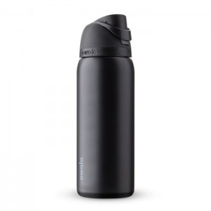 Owala FreeSip 32oz Stainless Steel Water Bottle Black USA | XT8-19291