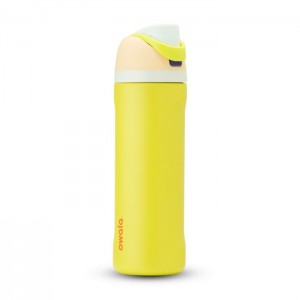 Owala FreeSip Stainless Steel 24oz Water Bottle Yellow USA | YL1-99999