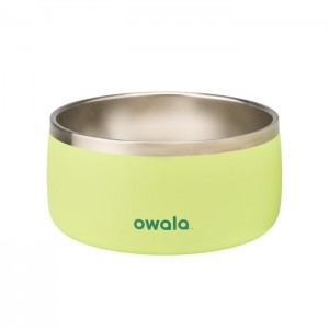 Owala Pet Bowl 6 cups Pet Bowl Yellow USA | CT8-34893