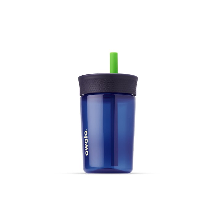 Owala 15oz Tumbler Plastic Water Bottle Blue USA | NK3-56705