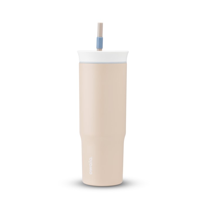 Owala 24oz Tumbler Beige USA | VT0-12151