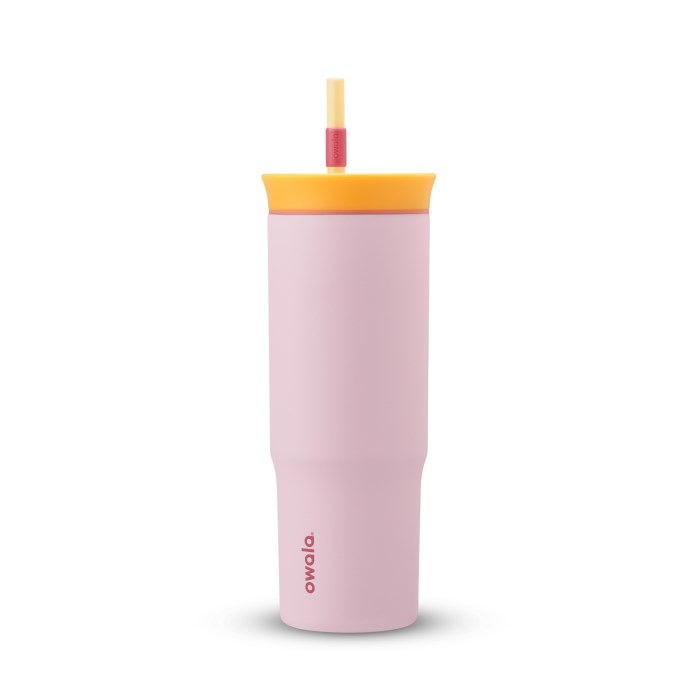 Owala 24oz Tumbler Light Pink USA | ET5-25152