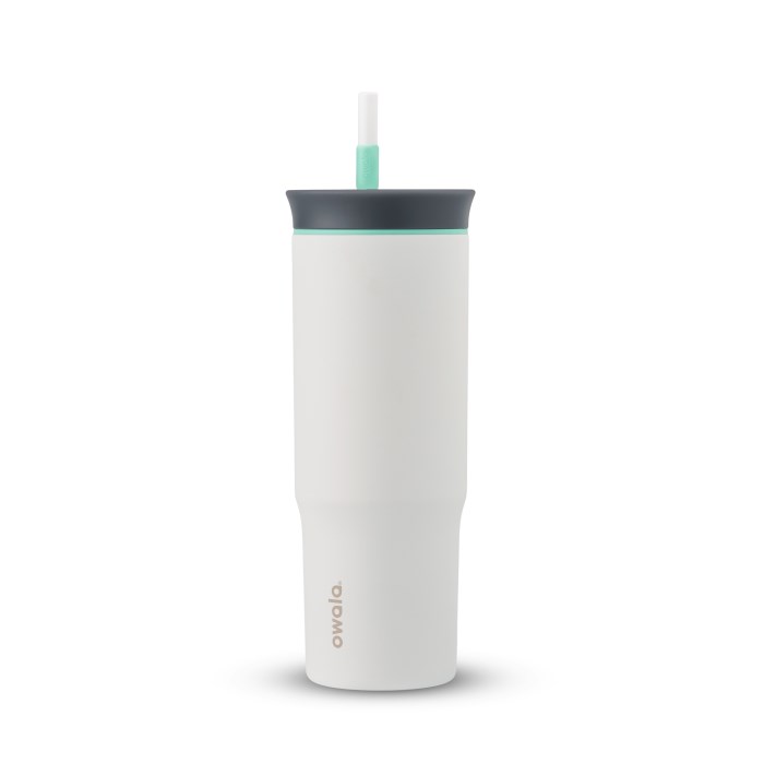 Owala 24oz Tumbler White USA | QP3-02410