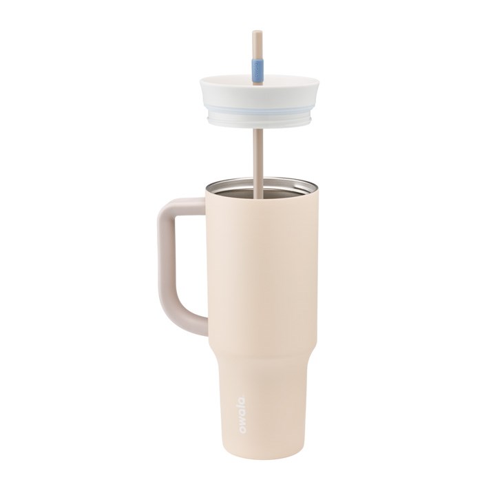 Owala 40oz Tumbler Beige USA | RQ4-77877