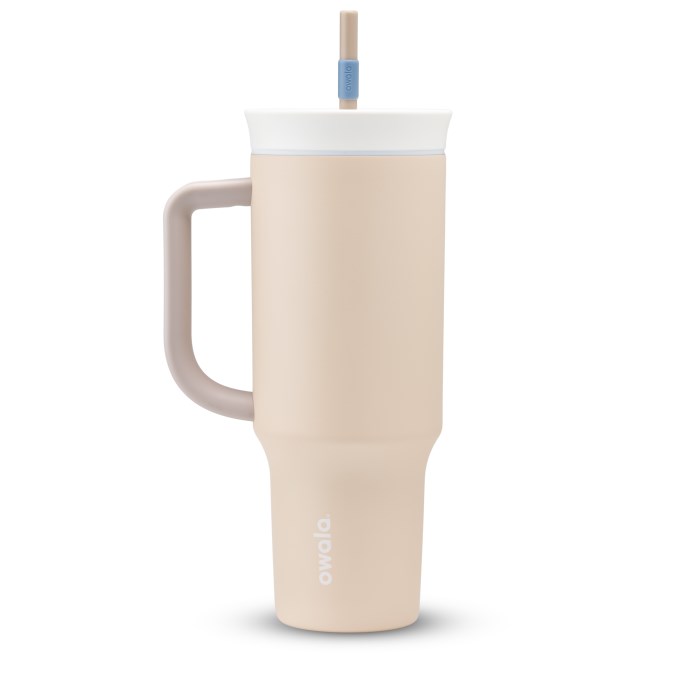 Owala 40oz Tumbler Beige USA | RQ4-77877