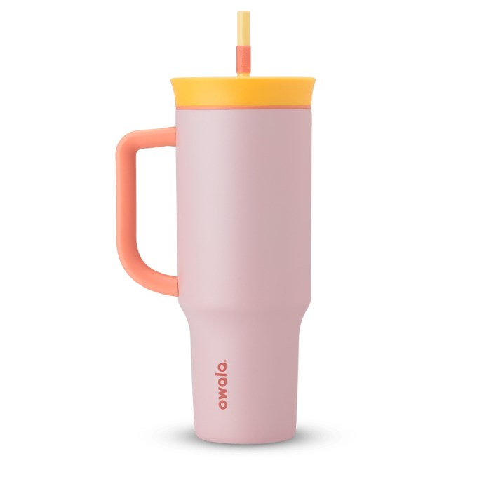 Owala 40oz Tumbler Light Pink USA | YR1-13281