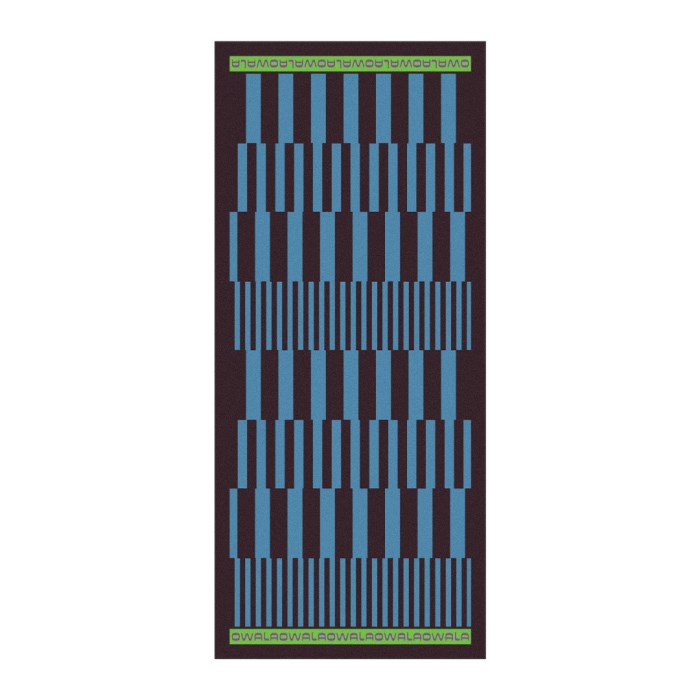 Owala Beach Towels Blue / Black USA | DZ4-48144