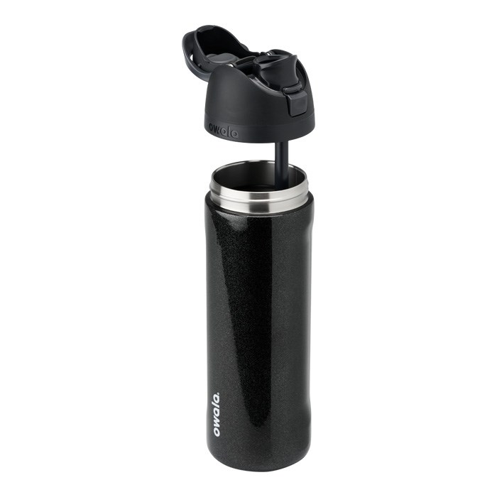 Owala Cosmic Collection 24oz Stainless Steel Water Bottle Black USA | XQ1-79257