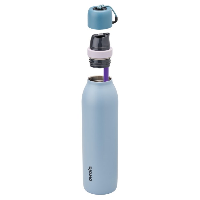 Owala FreeSip® 24oz Twist Water Bottle Blue USA | BG1-53675