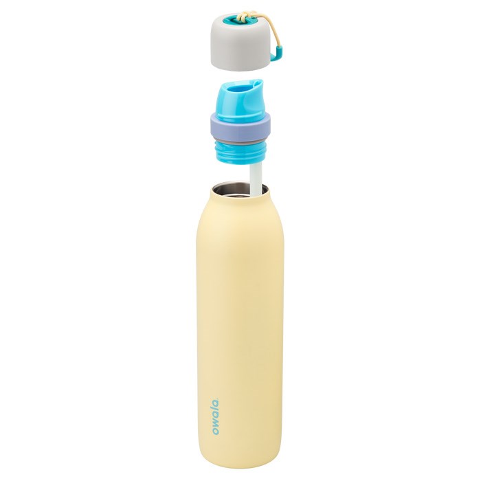 Owala FreeSip® 24oz Twist Water Bottle Yellow USA | JD5-55825