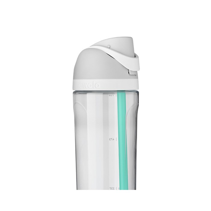 Owala FreeSip 25oz Tritan Water Bottle Light Grey USA | HE1-20862