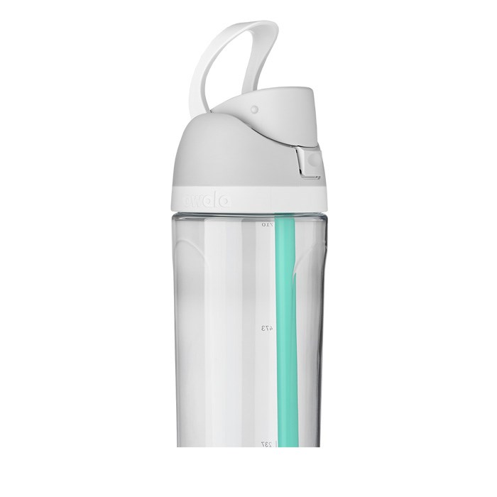 Owala FreeSip 25oz Tritan Water Bottle Light Grey USA | HE1-20862