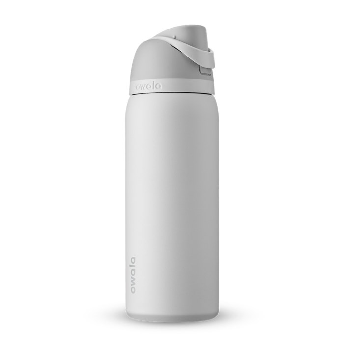 Owala FreeSip 32oz Stainless Steel Water Bottle Light Grey USA | VP6-84708