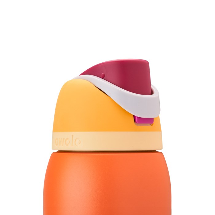 Owala FreeSip 32oz Stainless Steel Water Bottle Orange USA | GZ0-68536