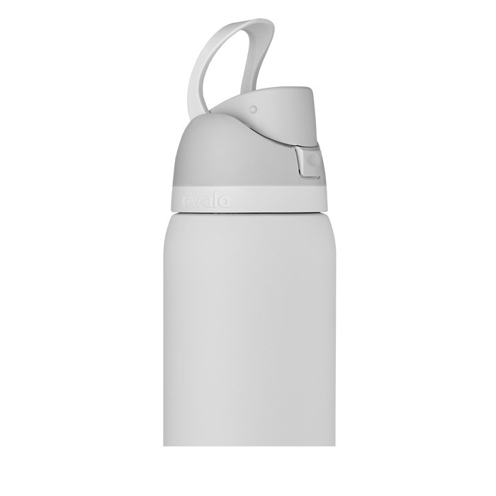 Owala FreeSip 40oz Stainless Steel Water Bottle Light Grey USA | WM7-35693