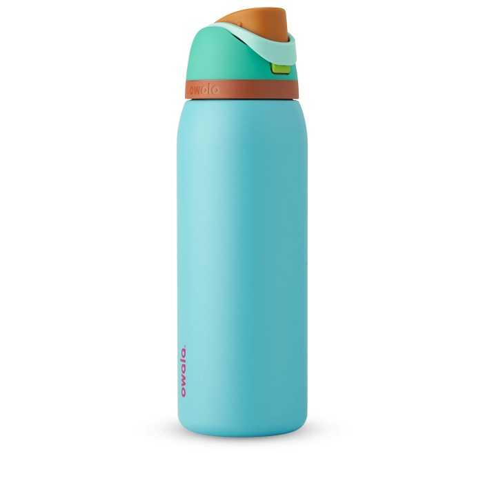 Owala FreeSip 40oz Stainless Steel Water Bottle Turquoise USA | BJ1-99989