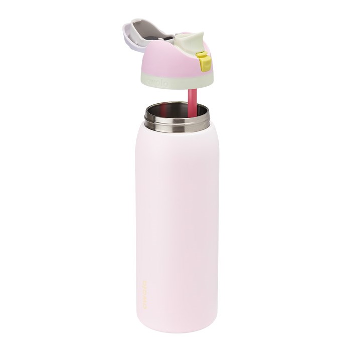 Owala FreeSip 40oz Stainless Steel Water Bottle Light Pink / Light Purple USA | WV6-39273