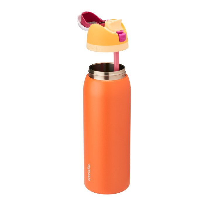 Owala FreeSip 40oz Stainless Steel Water Bottle Orange USA | WY9-58025