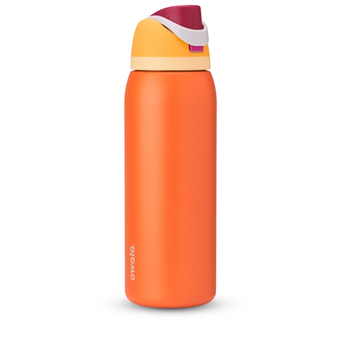 Owala FreeSip 40oz Stainless Steel Water Bottle Orange USA | WY9-58025