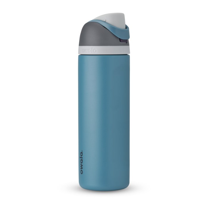 Owala FreeSip Stainless Steel 24oz Water Bottle Blue USA | YB8-59175