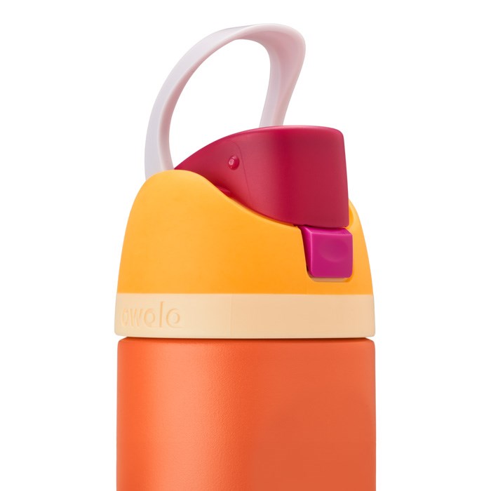 Owala FreeSip Stainless Steel 24oz Water Bottle Orange USA | IQ6-99799