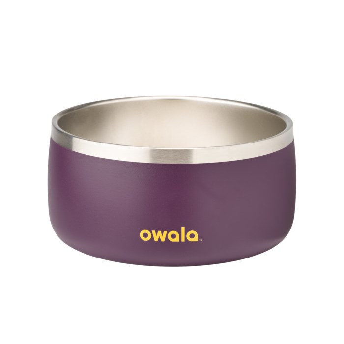 Owala Pet Bowl 6 cups Pet Bowl Purple USA | EO7-52695