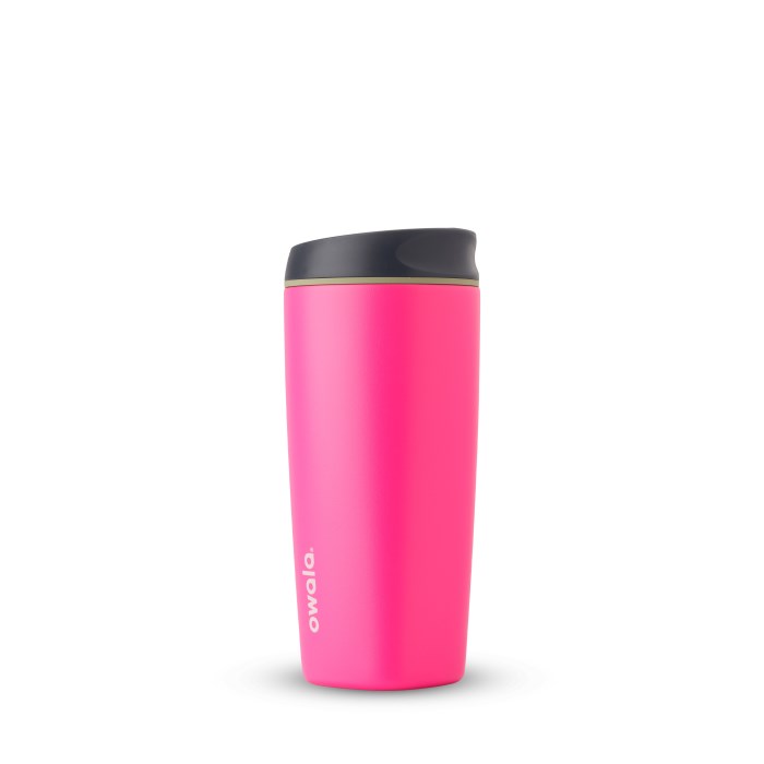 Owala SmoothSip 20oz Stainless Steel Water Bottle Pink USA | IB1-27222